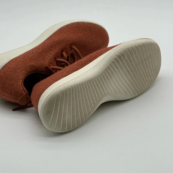 Allbirds Merino Wool Runners Diablo Orange Lace Tie‎ Sneakers  Size 9 main image 4